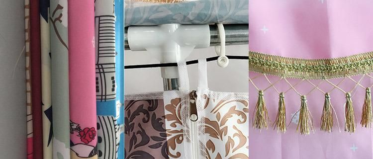 25mm Galvanized Steel Pipe 200cm Width Fabric Wardrobe Closet with Drawers Bedroom Wardrobe Cloth Storage Wardrobe