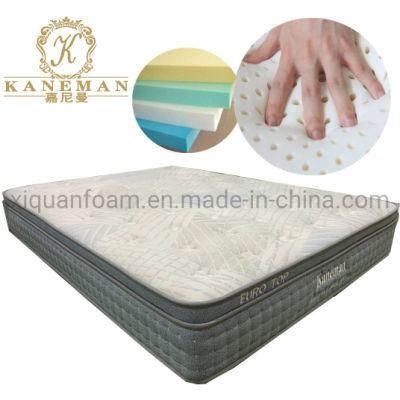 Custom Sizes Spring Mattress 10inch Latex Mattress Hotel Style