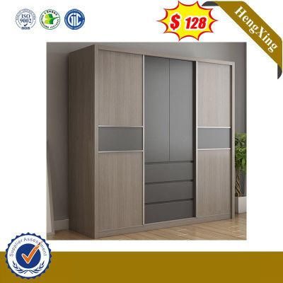 Manufacturers Direct Modern Design Melamine Wardrobe with Sliding Door