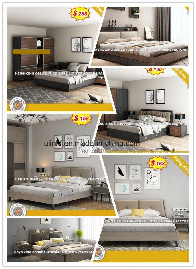Hot Sell Home Bedroom Living Room Furniture Wooden Children Queen Bed