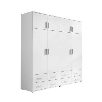 Modern Design Custom Wooden Home Bedroom Furniture Storage Wardrobe