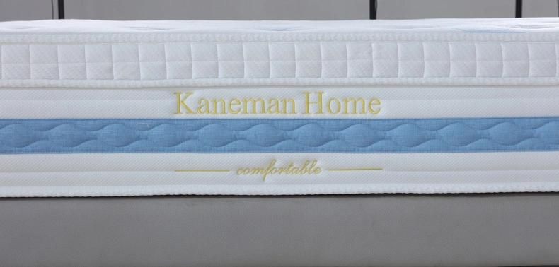 Wholesale 12inch Colchones Hybrid Pocket Spring Box Mattress Queen Size