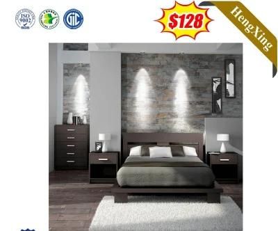 Australia Home Hotel Furniture Men&prime;s Bedroom Industrial King Size Wooden Bed