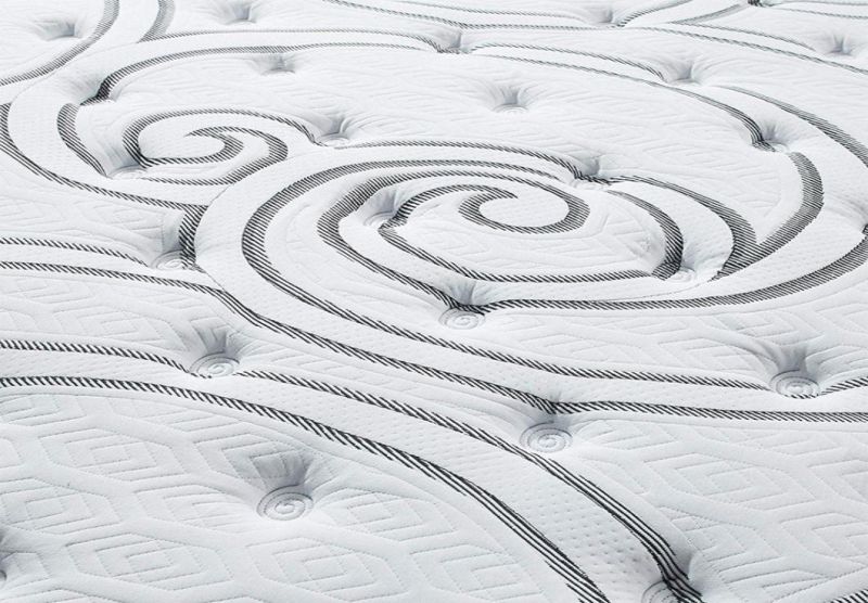 Modern Bedroom/Hotel/Home Furniture-Set Cheap-King-Size Soft Latex-Memory-Foam Fabric Pocket-Coil-Spring Mattress