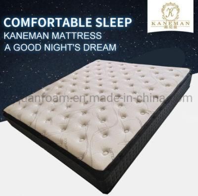 Custom Bamboo Fabric Mattress King Size Mattress Pocket Spring Mattress