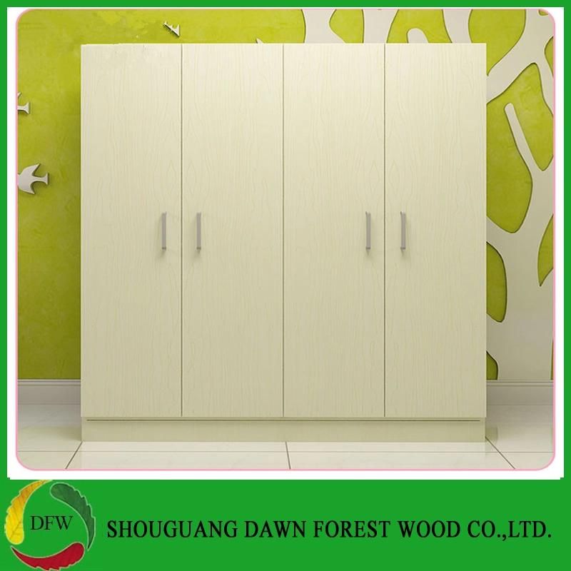 Wood Panels Wardrobe with Modern Design