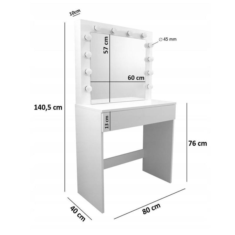 Furniture Makeup Vanity with Lights Makeup Vanities for Bedrooms with Lightsgirls Dressing Tables with Mirror