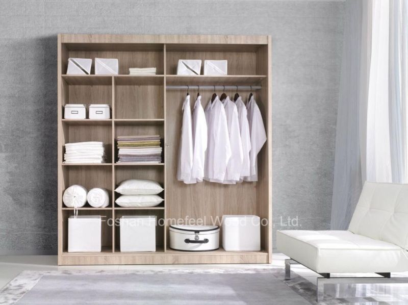 Alsa Modern Bedroom Wardrobe with Sliding Door (HF-EY081)