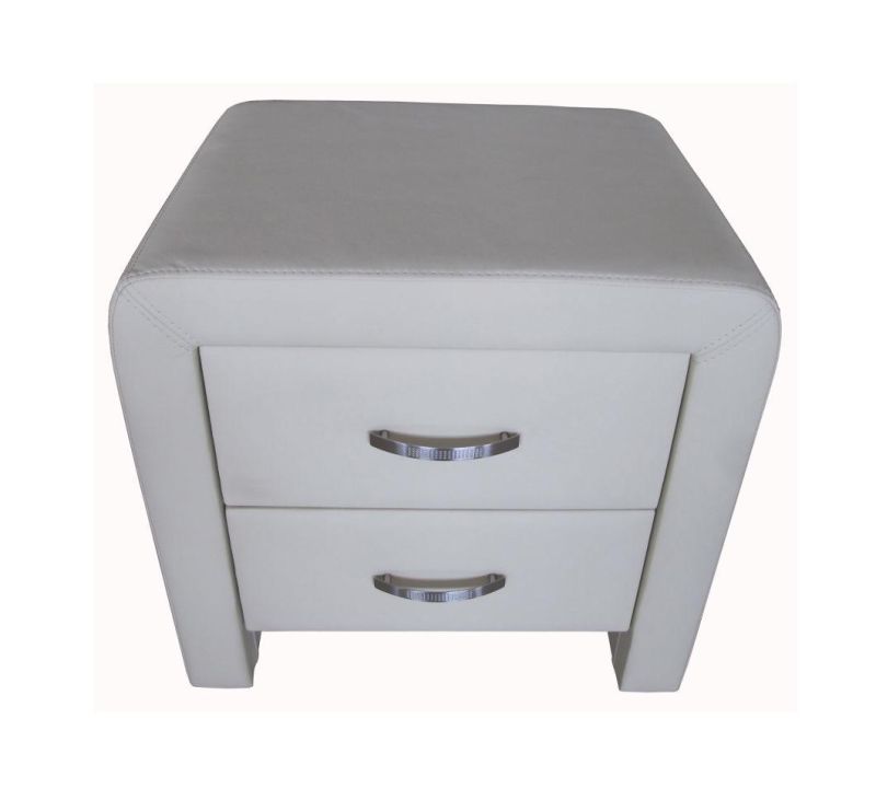 PU Upholstered Plywood Night Stand Made in China