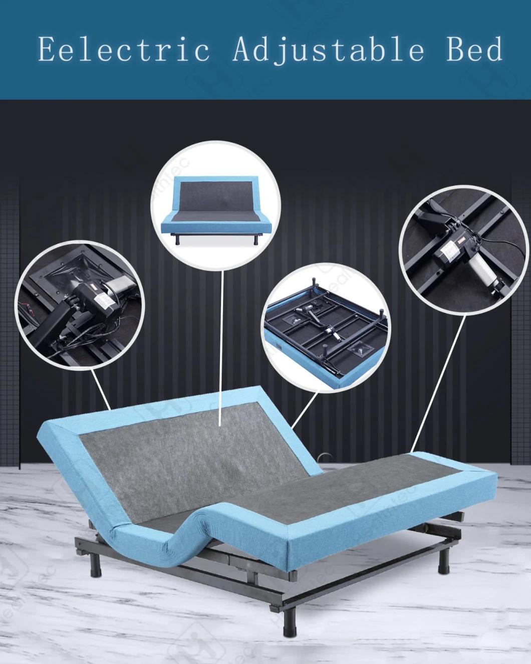 Healthtec Wireless Remote Control Massage Back Foot Adjustable Bed Frame