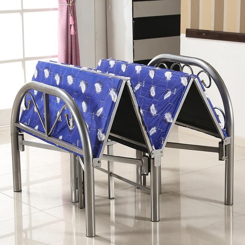 Best Selling Steel Wholesale Cheap Modern Metal Single Folding Bed