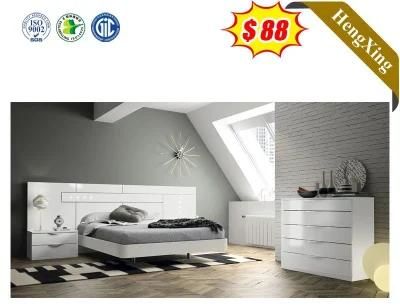 European Style White Elegant King Size Bedroom Sets