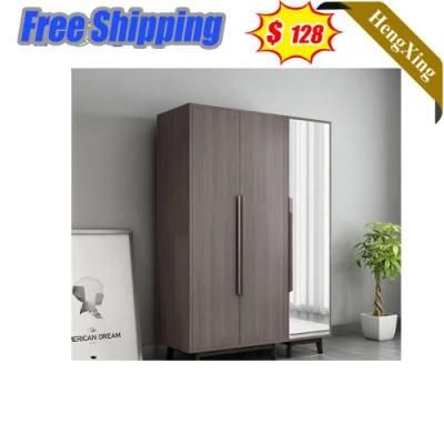 Sale Items Home Wooden Cabinet Living Bedroom Set Mirror Furniture Closet Wardrobe