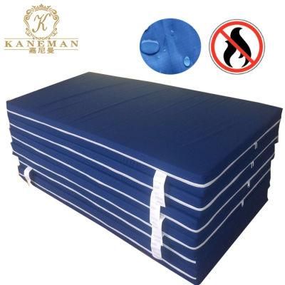 Waterproof and Fireproof Foam Mattress for Hotel and Prison Mattress and Hospital Dormitory Project Cheap Price Vacuum Roll Compress