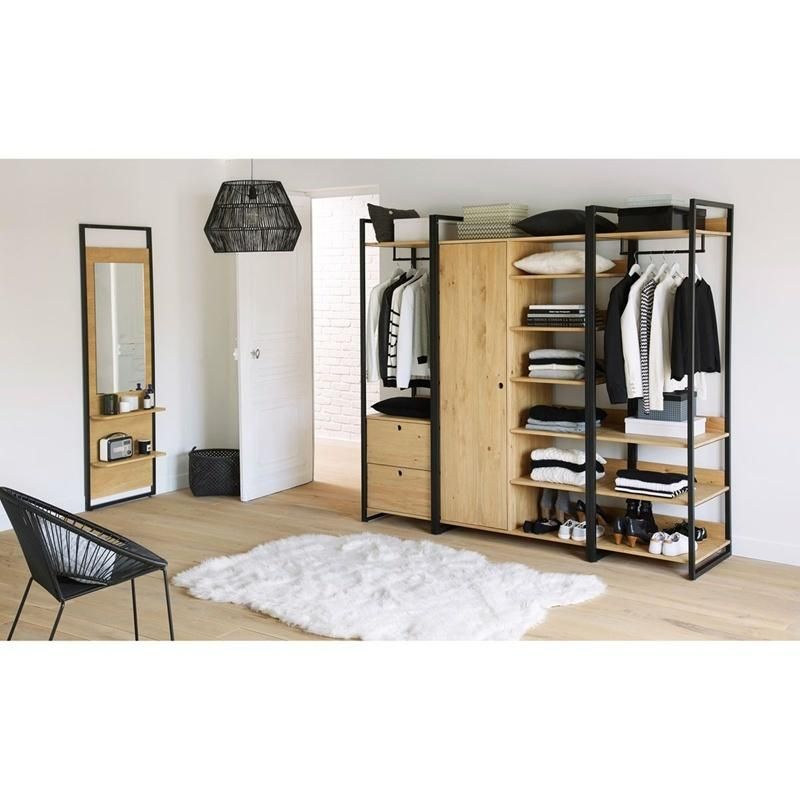 Chinse Clothes Wardrobe, Home Bedroom Wood Furniture Set