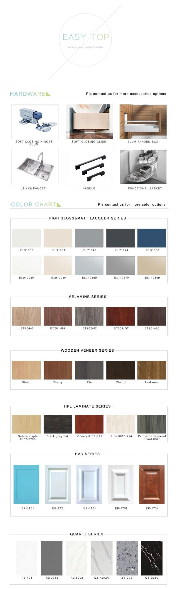Hotel Furniture Commercial Lacquer Quartz Stone Kitchen Cupboard Design Modern Kitchen Cabinet