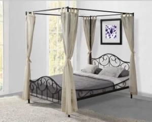 Metal Bed for Bed Room, Steel Tube with Powder Coating