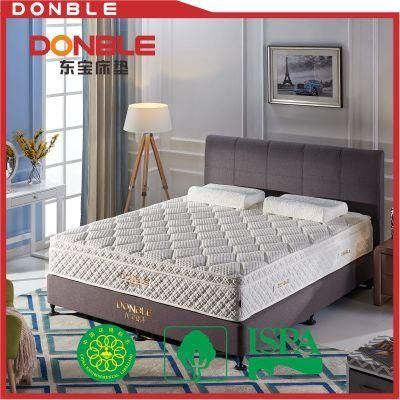 Luxury Comfortable Breathable Sleep High Quality Pocket Spring Hotel Bed Mattress for Wholesale