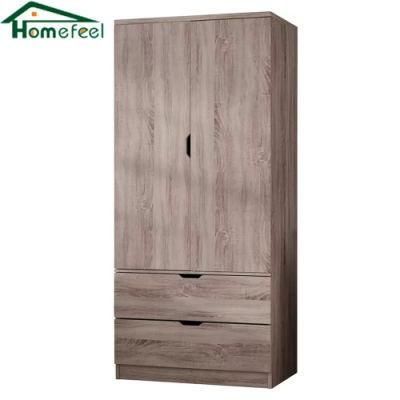 Modern Minimalist Multi-Space Wooden Furniture Clothes Wardrobe