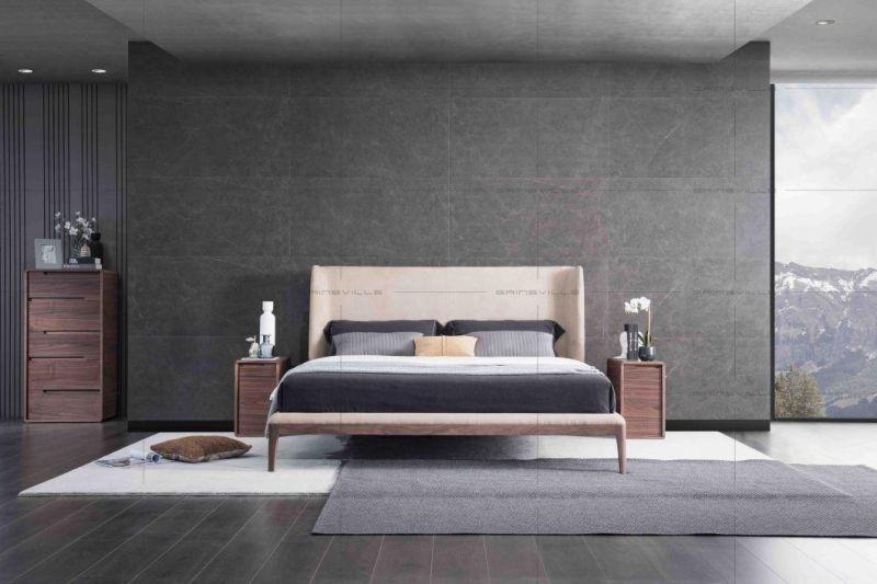 Foshan Manufacturer Hotel Room Furniture with Bedroom Sets Wood Furniture