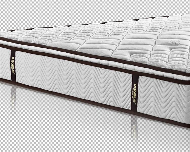Soft Foam Breathable 5-Zone Pocket Spring Mattress for Hotel and Home