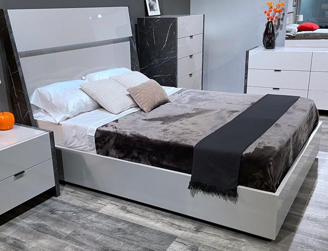 Nova 2110jab001 Queen Size 150*200cm Bedroom Bed with LED Strip