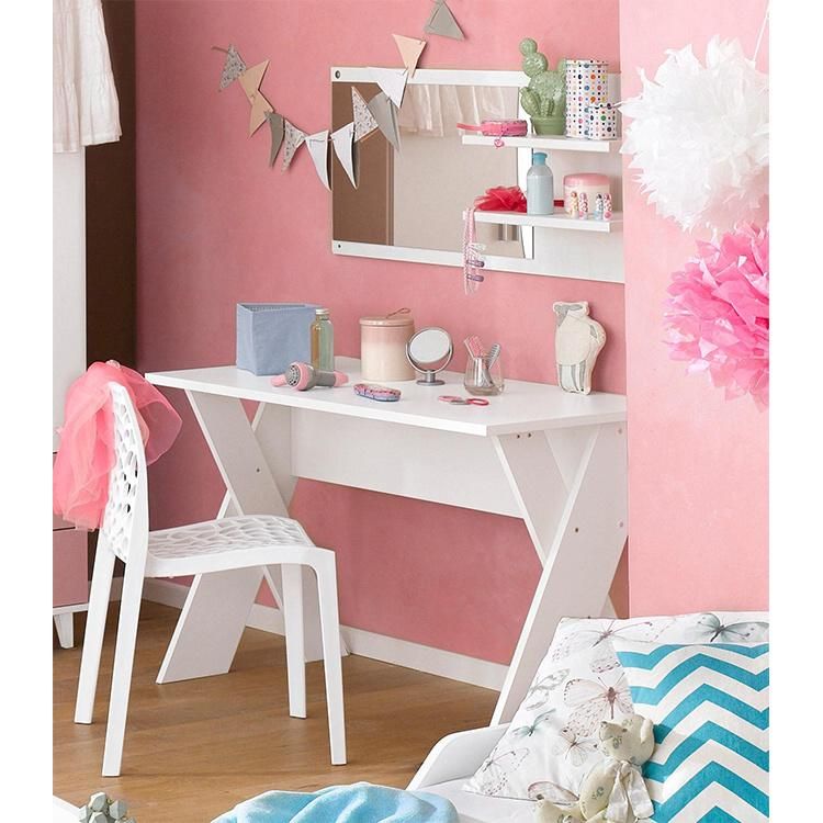 Factory Wholesale Bedroom White Dressing Table