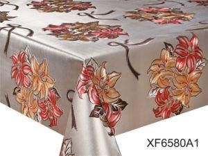 XHM Factory Wholesale 137CM Width Oil Resistant Customized PVC Tablecloth Bedroom Furniture