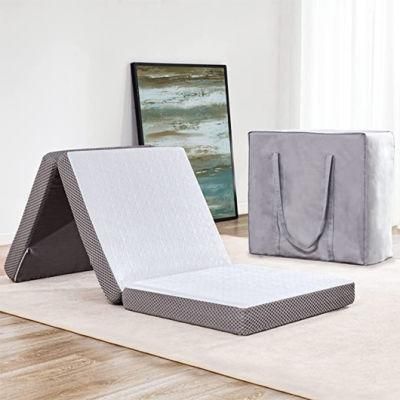 Quality Floor Mattress Japanese High Density Memory Foam Outdoor Foam Tri Fold Guest Mattresses