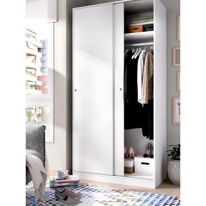 Simple Home Bedroom Storage Cabinet Furniture Wooden Wardrobe Closet