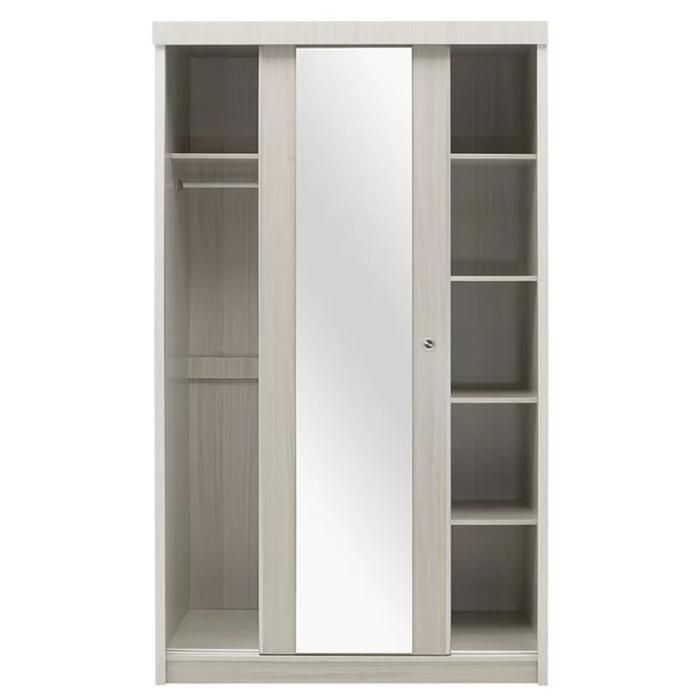 Wholesale Clothes Storage Closet Cabinet Free Stand Bedroom Wardrobe with Sliding Door