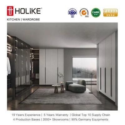 Modern Minimalist Home Bedroom Furniture Closet Wardrobe with Dressing Table