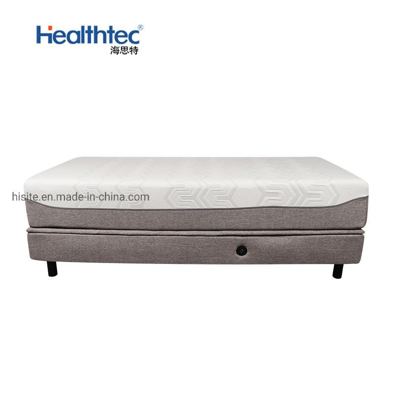 Medical Power Adjustable Bed Frame Wireless Remote USB Massage