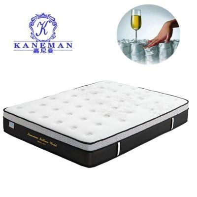 Bedroom Furniture Luxury Latex Pocket Spring Mattress in a Box