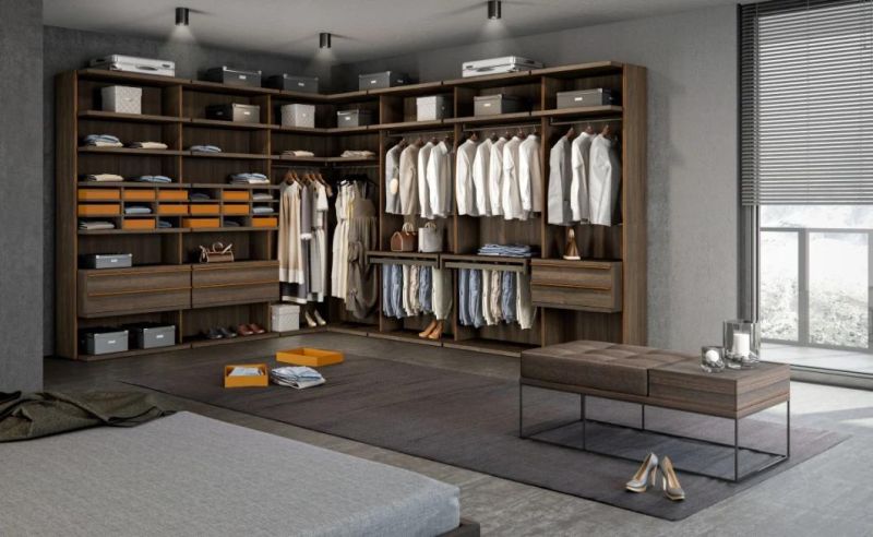 PA 2022 Multifunctional Wardrobe Easy Assembly Wardrobe Fitted Sliding Wardrobe