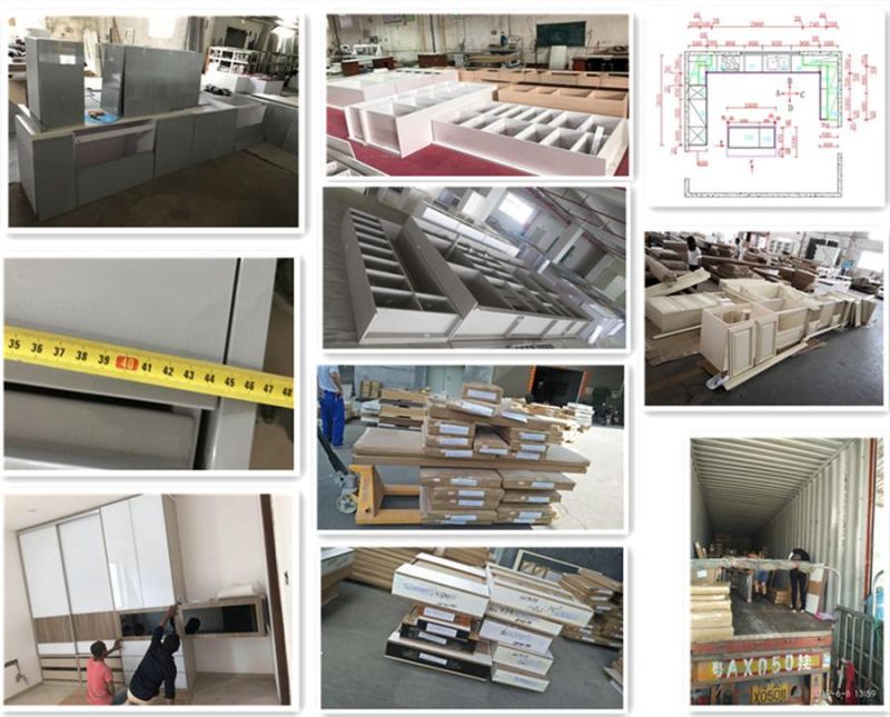 Guang Dong Foshan Fashionable Modern Open Walk-in Closet Wardrobe Custom Made