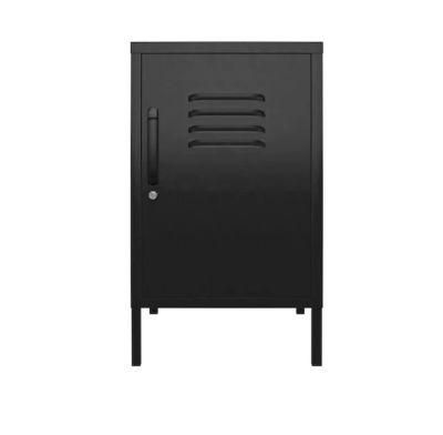 Fully Assembled Single Door High Feet Lockers Metal Storage Cabinet Steel Locker