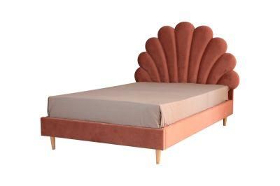 Huayang Hotel Bedroom Furniture Bed American King Bed Fabric Bed