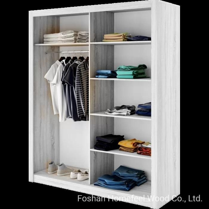 Modern Custom Made Home Products Wooden MDF Bedroom Wardrobes (HF-WB55)