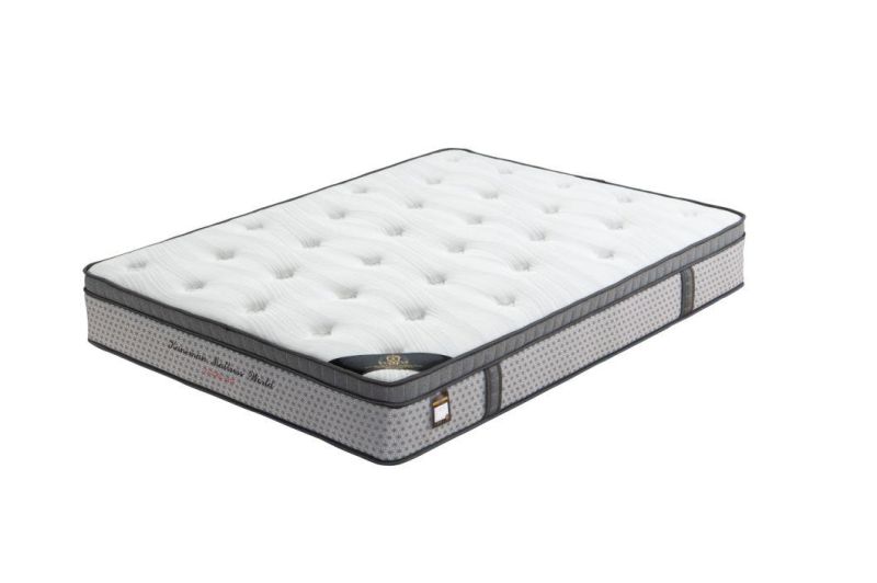 Wholesale Cheap Price Euro Pillow Top Vacuum Packed Compressed Bonnell Spring Mattress