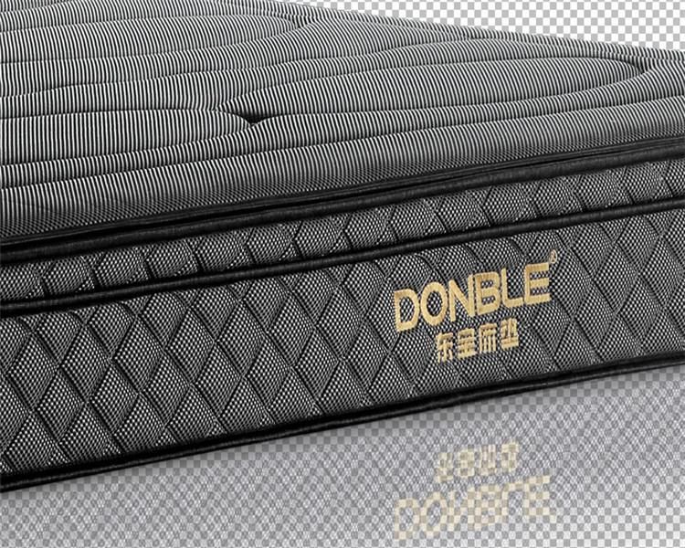 King Size 5 Zone Pocket Coil Spring Mattress with Fireproof Standard Memory Foam for Sale Online Store or Hotel