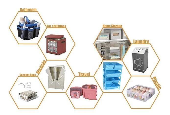 Zipper Close Clothes Closet Non-Woven Fabric Wardrober with Shelves