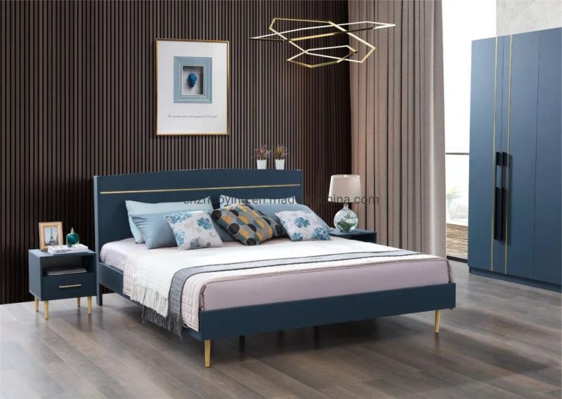 Wholesale Modern Home Bedroom Furniture Set Closet Cabinet 4 6 Door MDF Furniture Storage Wardrobes