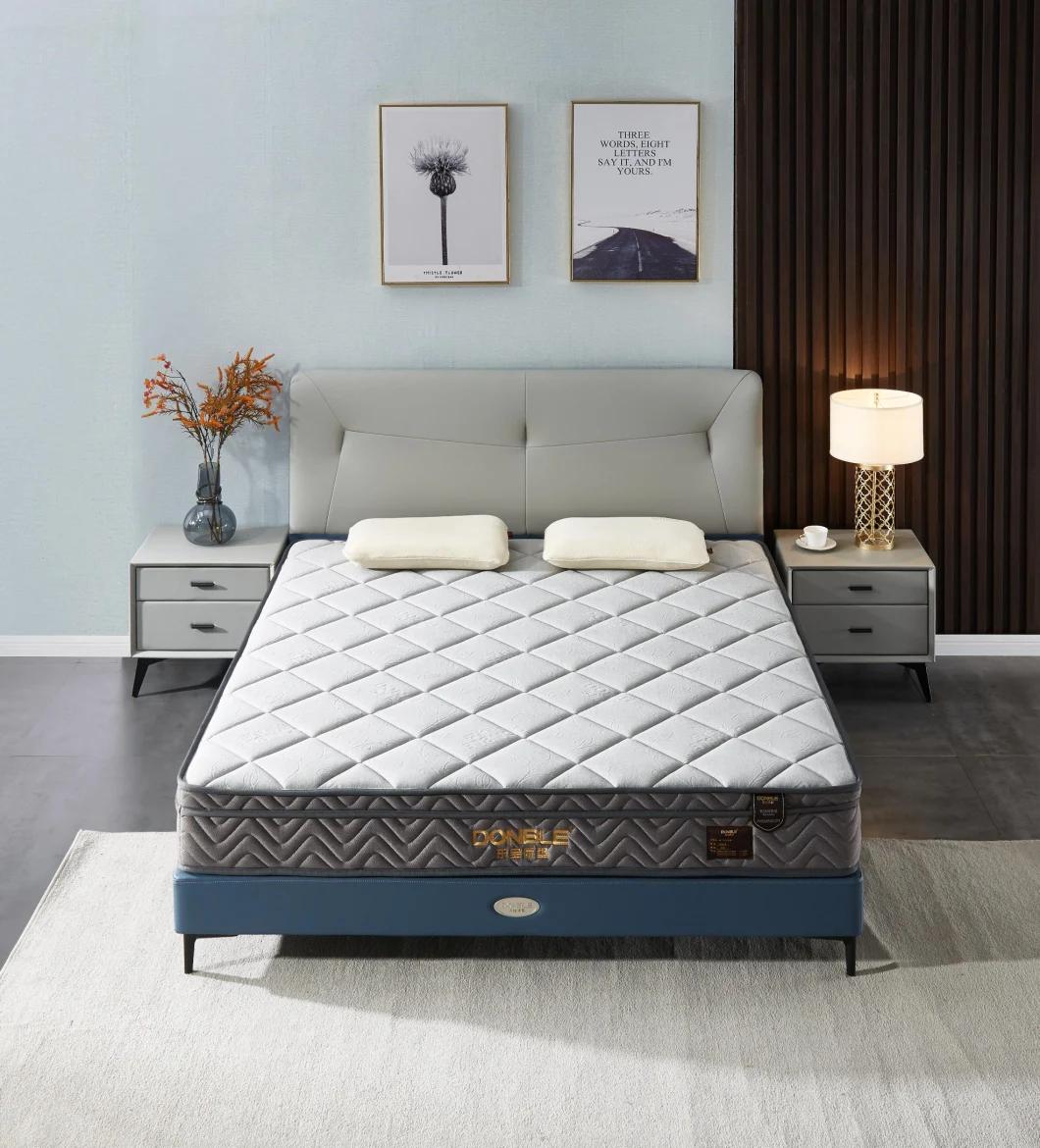 Economic Vacuum Double Size Packed Spring Hot Sell Latex Mattress