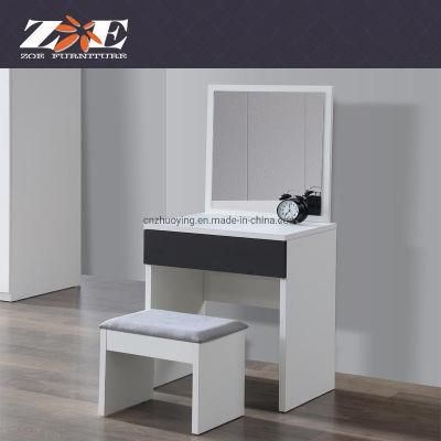 Residential House Bedroom Furniture Dresser Table with Mirror