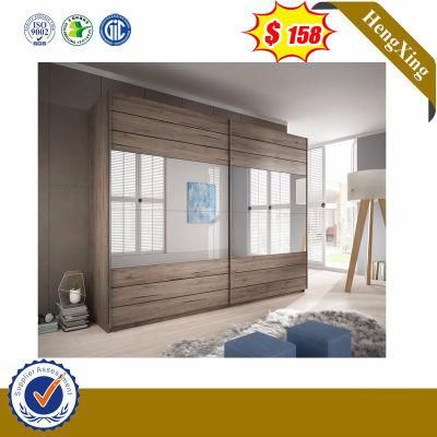 2 Slide Door Classic Design Wooden Bedroom Hotel Furniture Wardrobe (UL-HMN033)