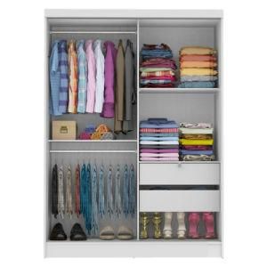 Wardrobe Specific Use and Wooden Material Factory Wholesale Price Sliding Door Wardrobe Closet