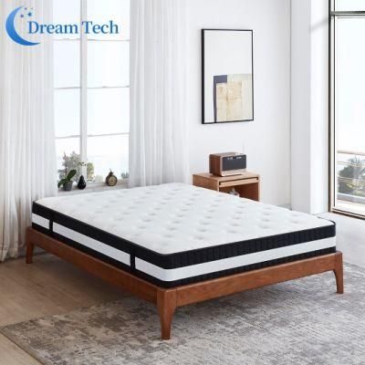 High Sleep Quality Roll up Pocket Spring Mattress Comfort Zone Mattress (LZN1613)