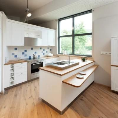 Morden Style Matte Lacquer MDF Wood Colored Kitchen Cupboard