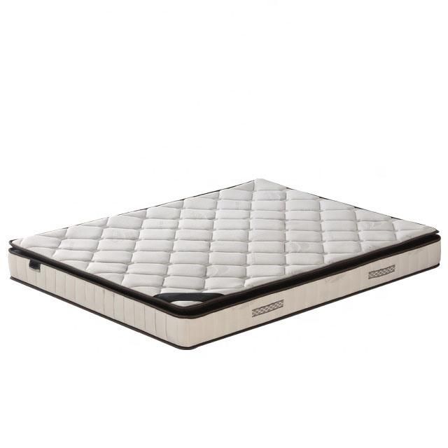 Durable Box Top Mattresses Luxury Hotel Pocket Spring Home Furniture Bedroom Single Queen Mattress